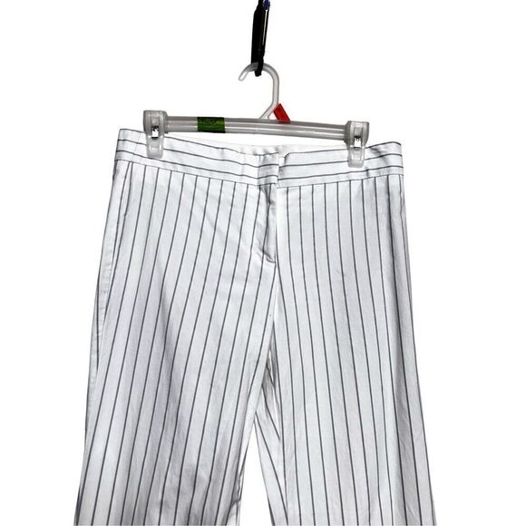 BcBG white pinstriped pants size 4 - Picture 4 of 11